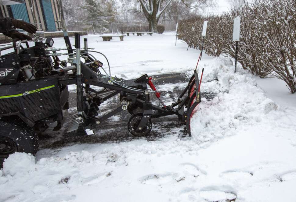 Force Snow Plow Attachment