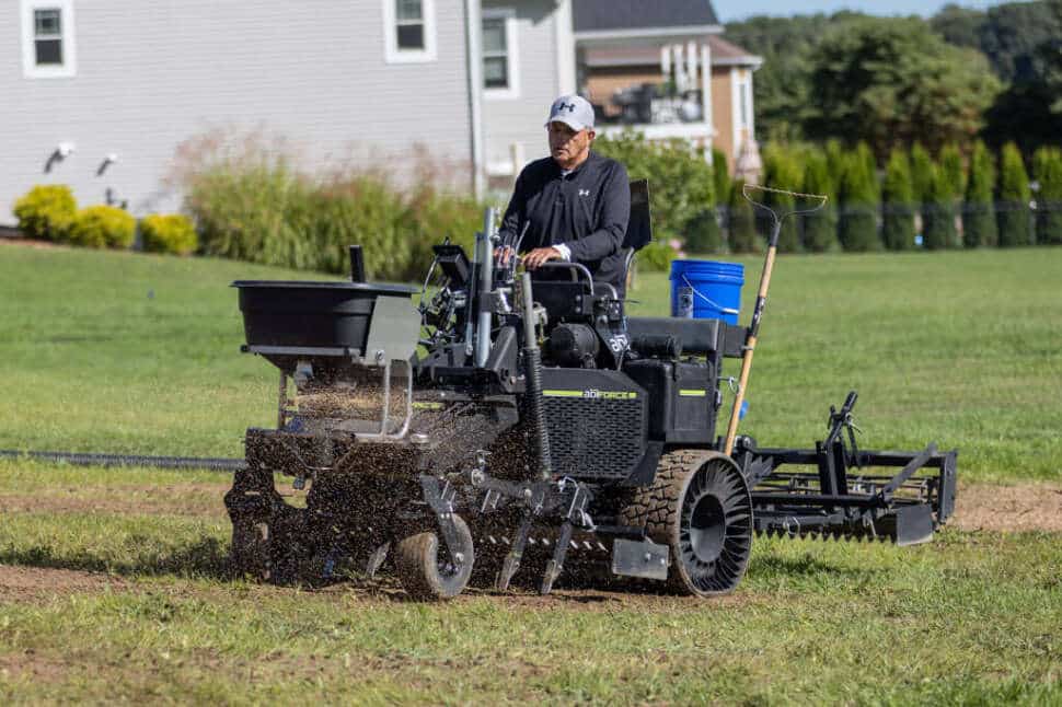Force Seed & Fertilizer Spreader Attachment