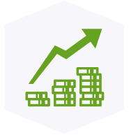 High Dealer Margins Hex Icon