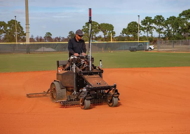 Infield Laser Grader