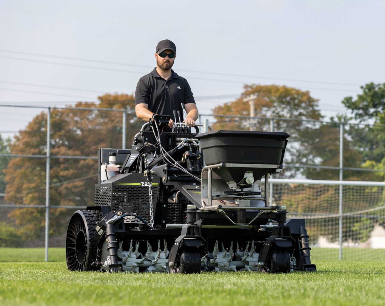 Z-23 for sports turf being used on turf/grass.