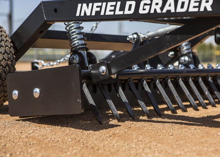 ABI Equipment Infield Grader Up-Close View
