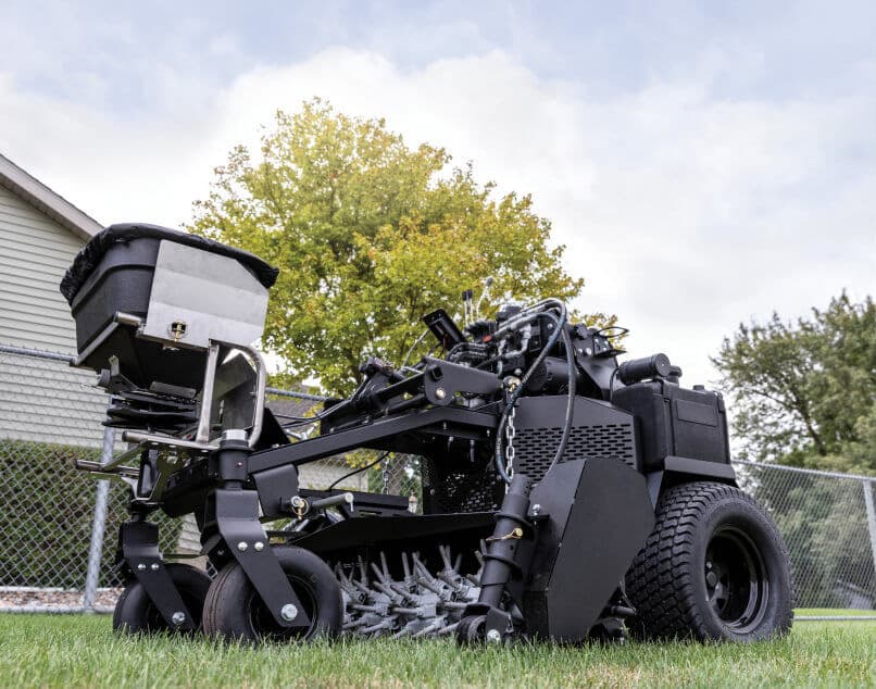 ABI Force displayed by a house and a fence.